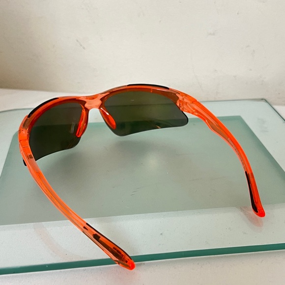 Foster Grant NS0917 Jose ORG MRF FMR Mirror Sporty Sunglasses. Orange - Picture 3 of 9
